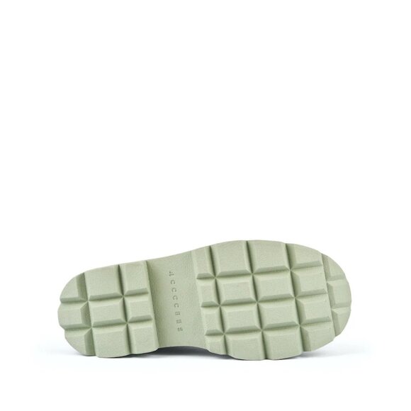 4CCCCEES Women's Chelsea Leather Boots White Size 35 EUR 4.5 US New With Box - Picture 5 of 8